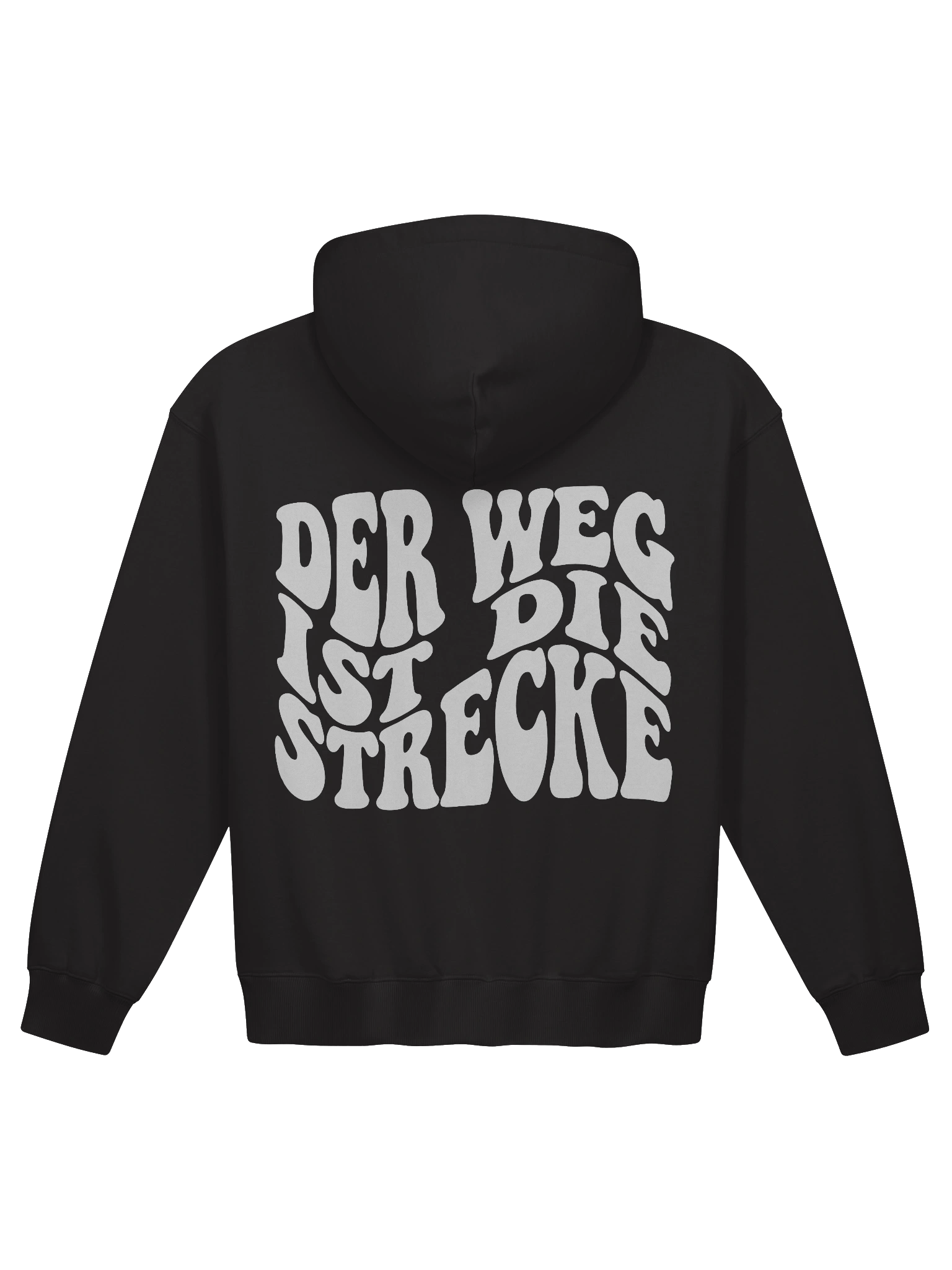 Der Weg ist die Strecke - French Terry Hoodie product image (4)