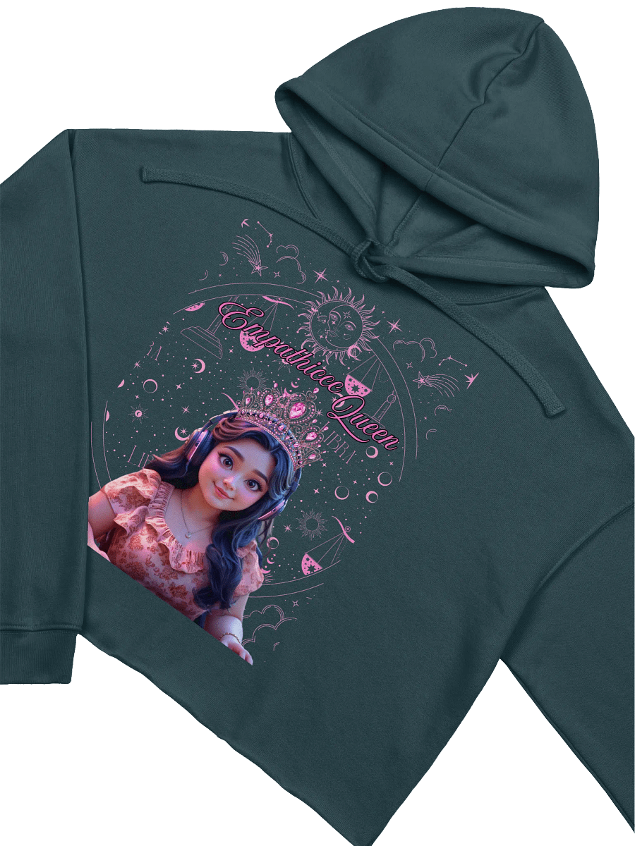 Empathicce Queen Crop Hoodie product image (3)