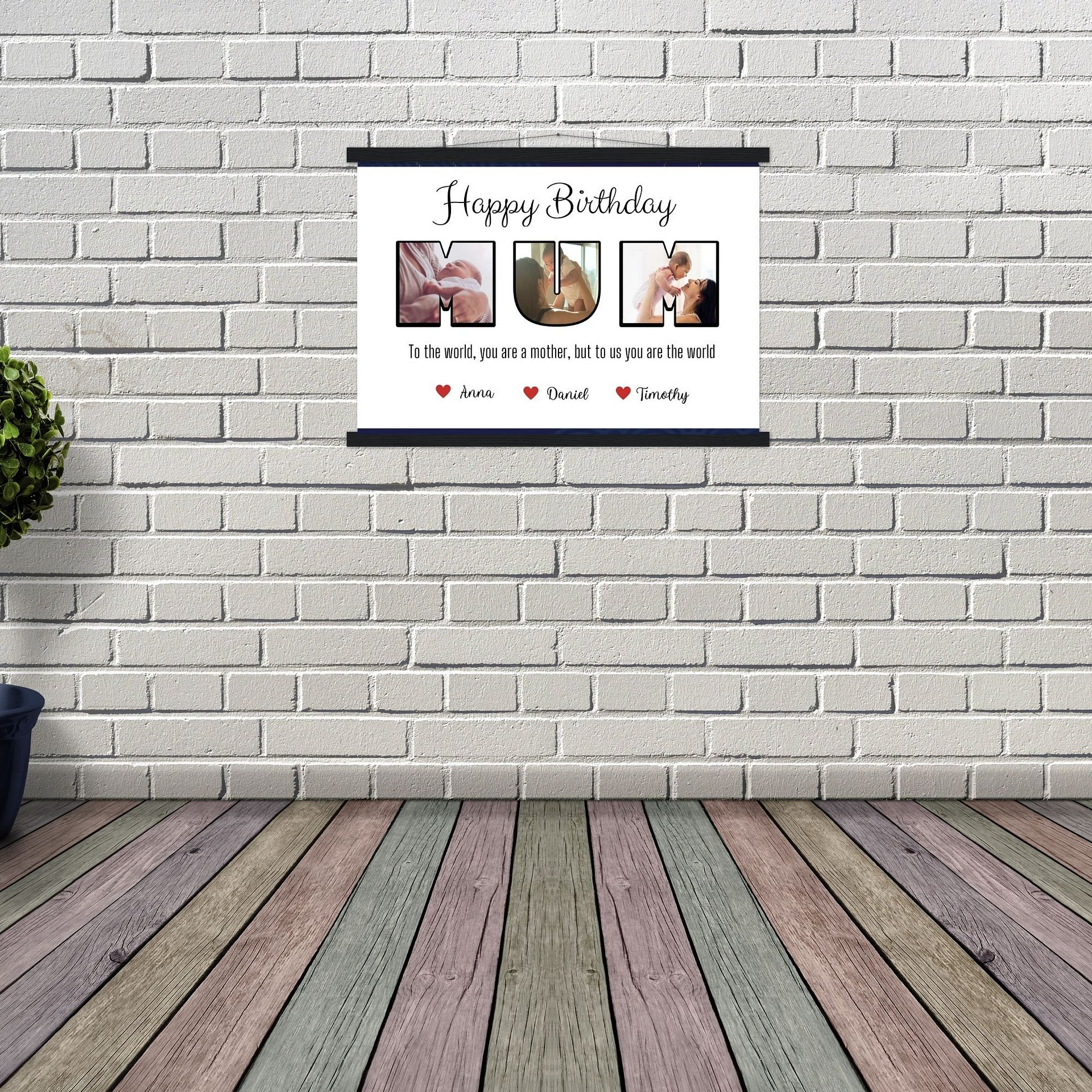 Mum/Mom Photo Collage Canva Template product image (7)
