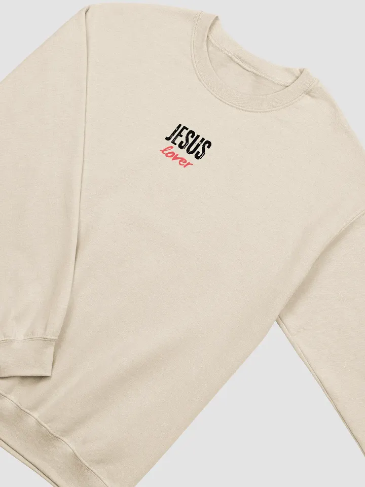 Jesus lover ( Long -Sleeve )Crew Neck product image (9)