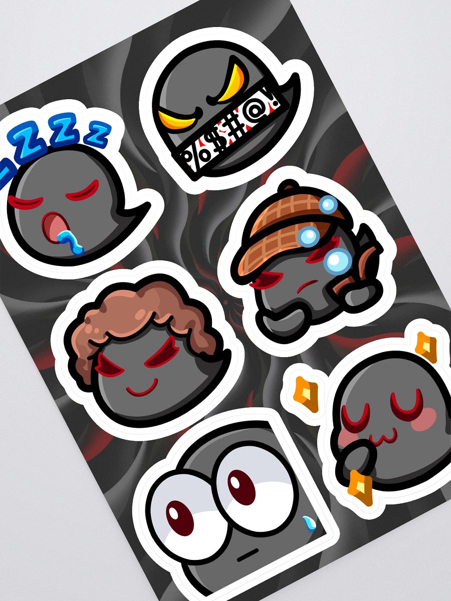 Emote Sticker Sheet 8 product image (3)