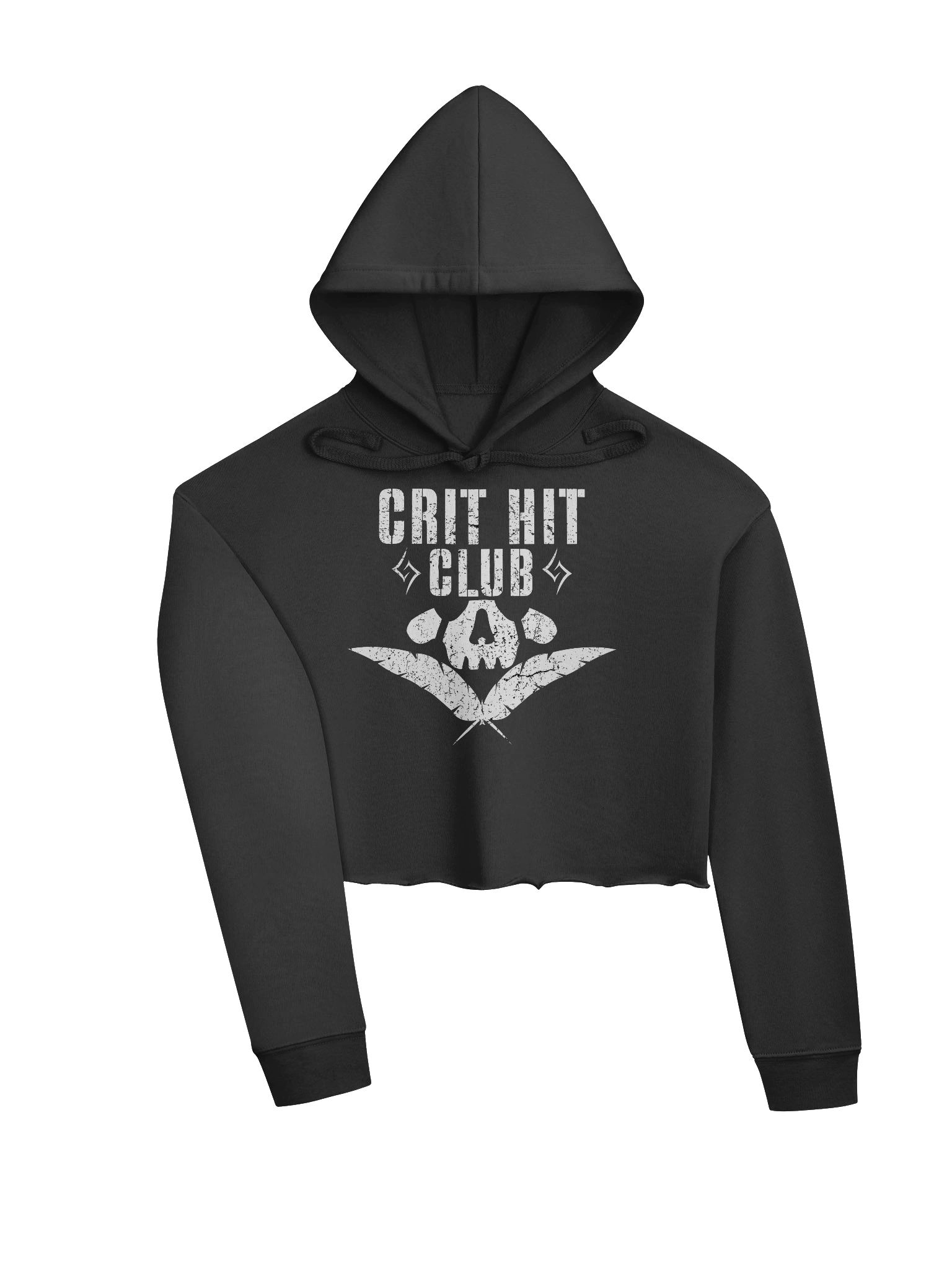 Crit Hit Cropped Hoodie product image (3)