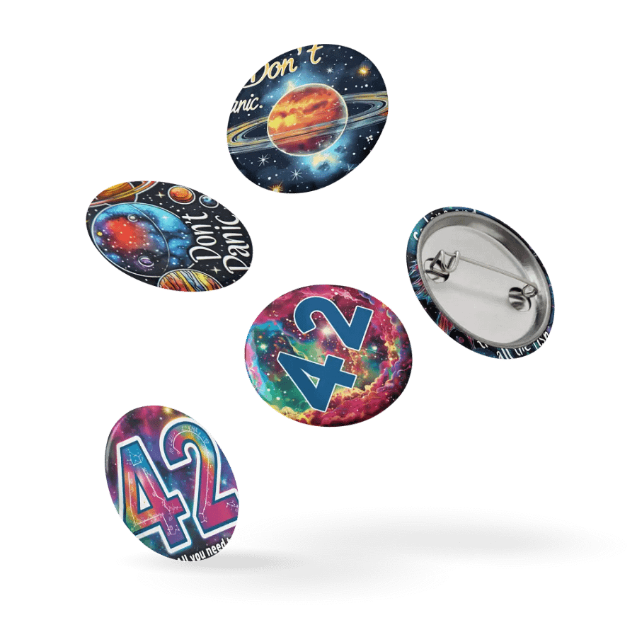 Hitchhiker Pin Set #1 product image (12)