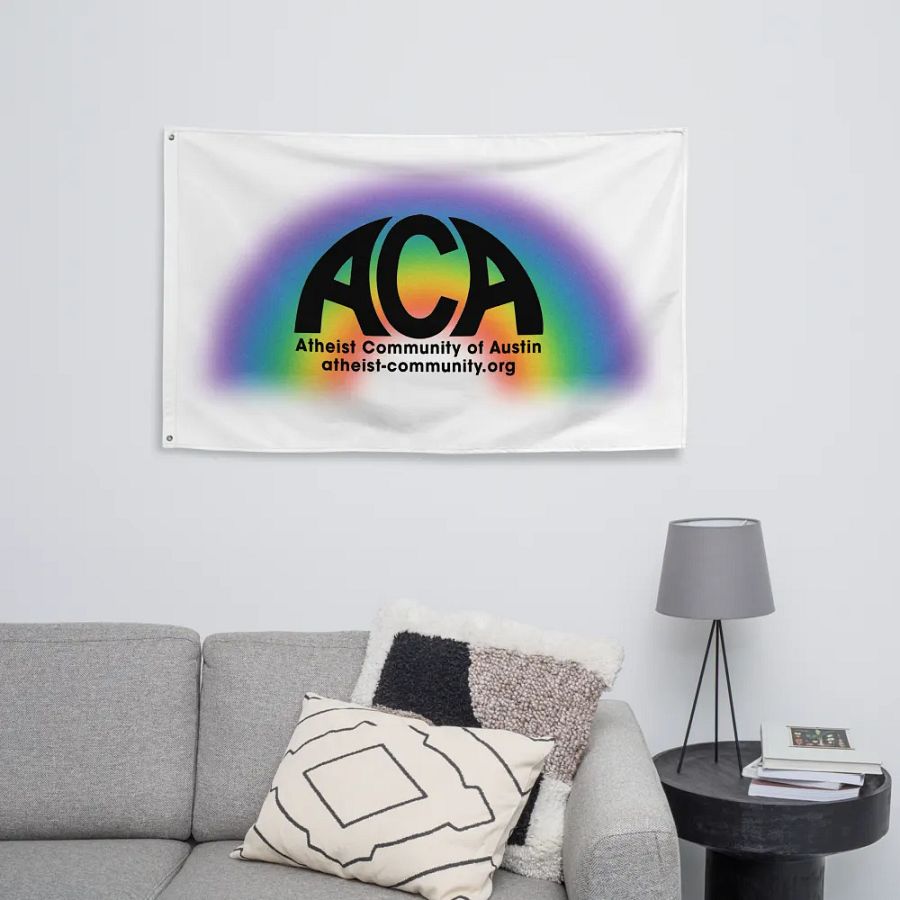 The Atheist Community of Austin Flag product image (8)
