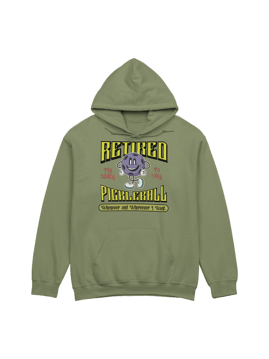 Retired Pickleball Bliss Hoodie product image (9)