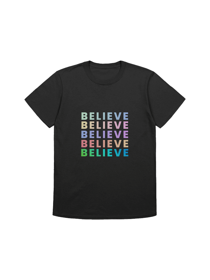 Vibrant Believe Grid T-Shirt product image (3)