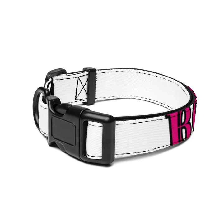 Bubbly Pink Pet Collar product image (2)