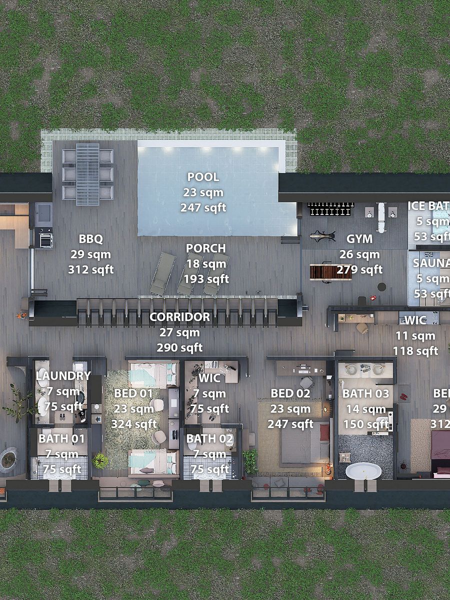 A Frame House 040 - Drawings\Blueprints CAD + PDF - Metric + Imperial product image (4)