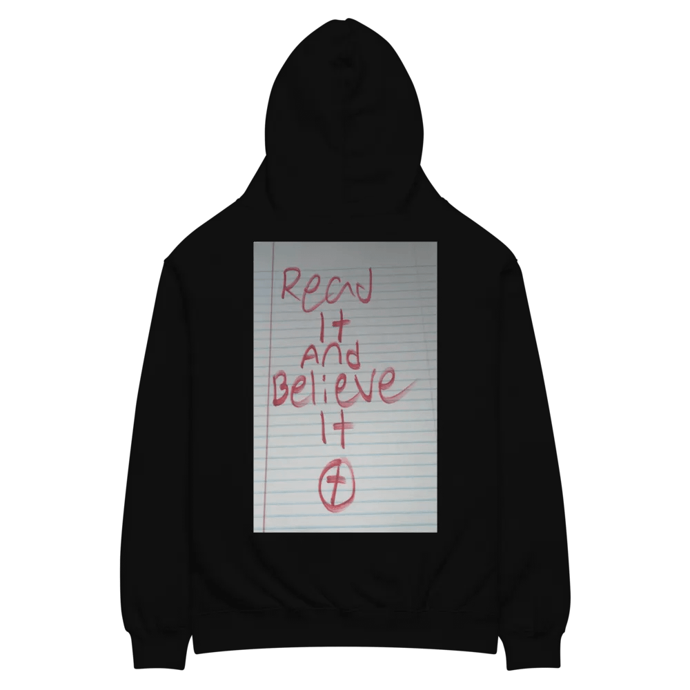 YF "GOD LOVES YOU" WRITTEN HOODIE product image (10)