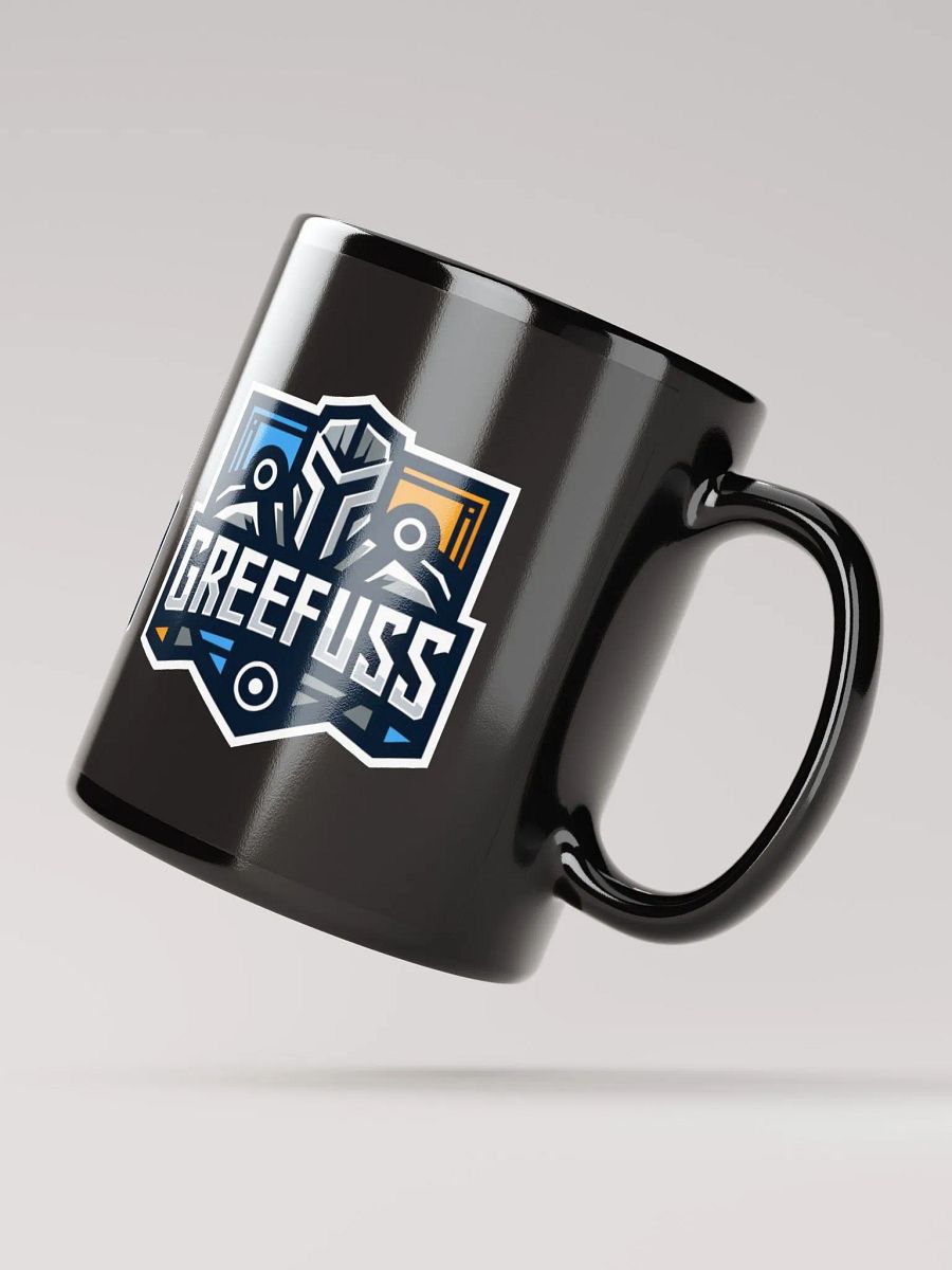 Industrial GREEFUSS KNIGHT Black Glossy Mug product image (2)