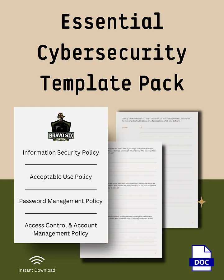 Essential Business Security Template Pack product image (1)