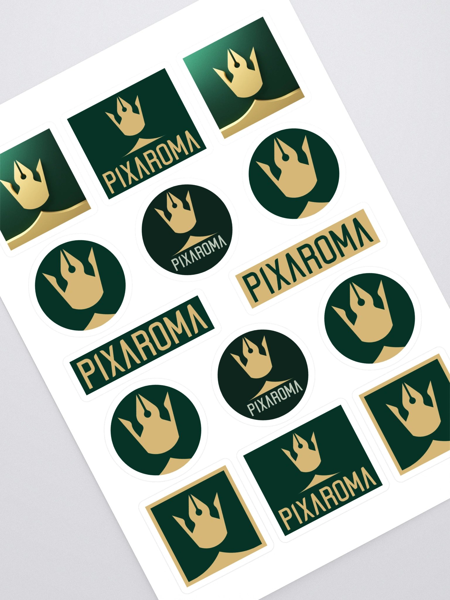 Pixaroma Logos & Symbols Sticker Sheet product image (1)