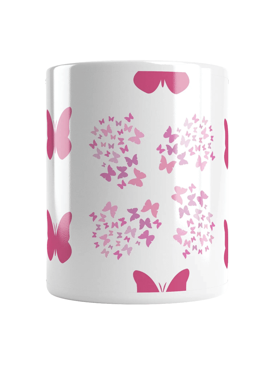 Pink Butterfly Symphony Mug product image (13)