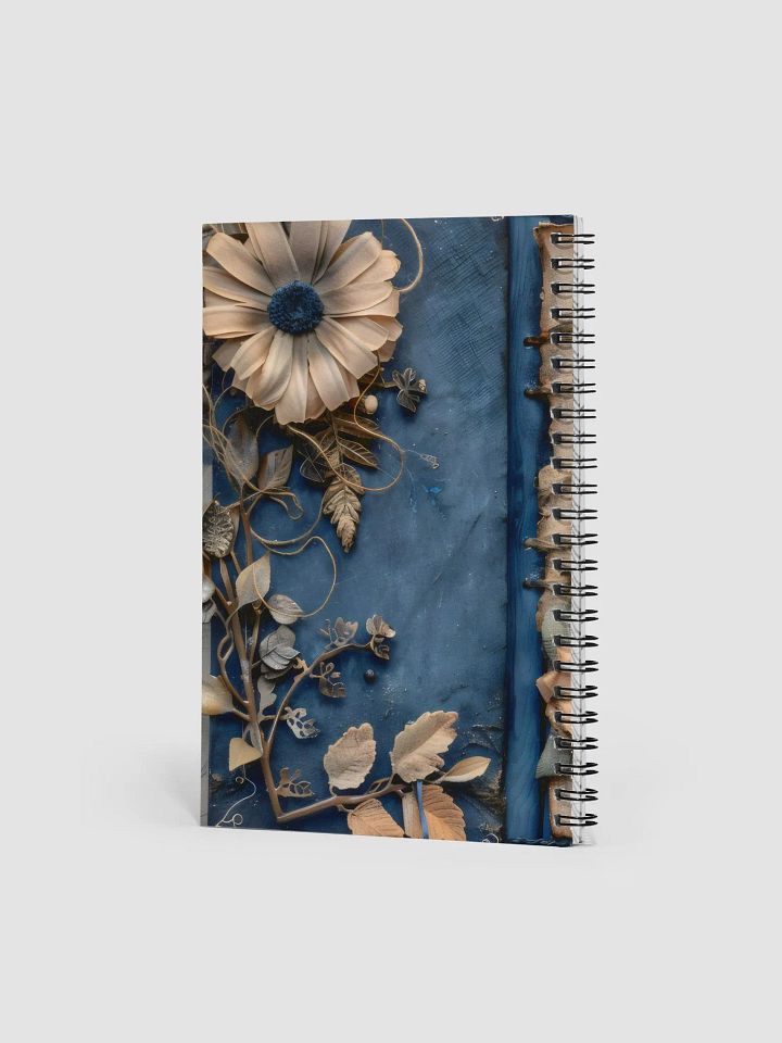 Whimsical Dahlia Door Spiral Notebook product image (2)