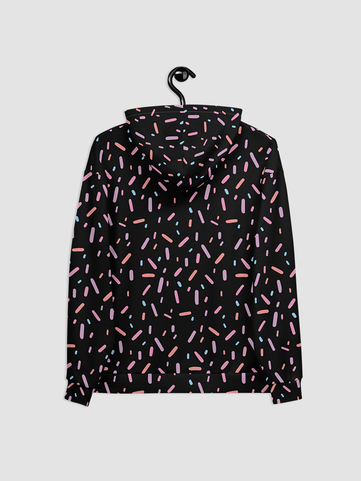 Black Forest Sprinkles Hoodie Unisex Sizing product image (6)