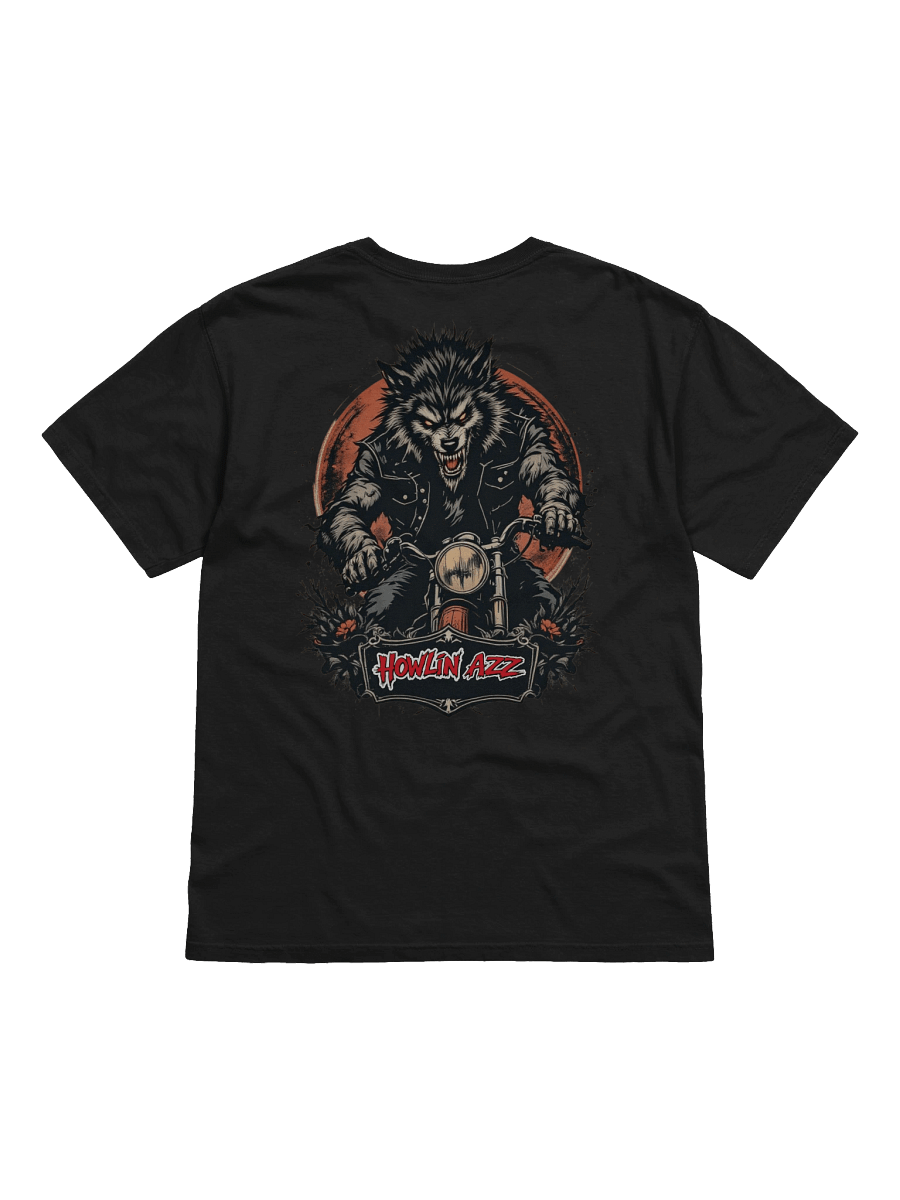 Rebel Undead Howlin Azz T Shirt product image (3)