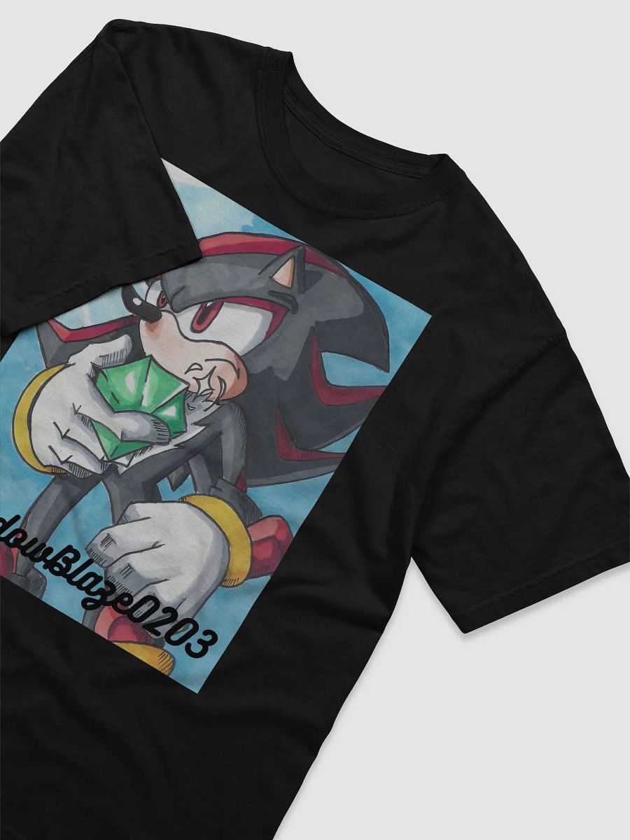 Shadow the Hedgehog Chaos Emerald T-Shirt product image (15)
