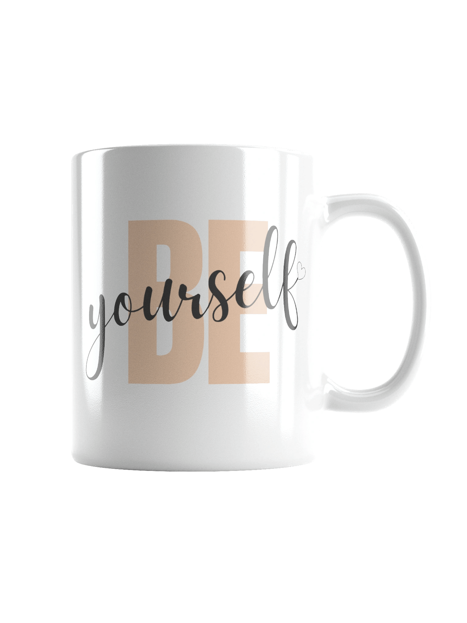 BE Yourself White Glossy Mug product image (1)