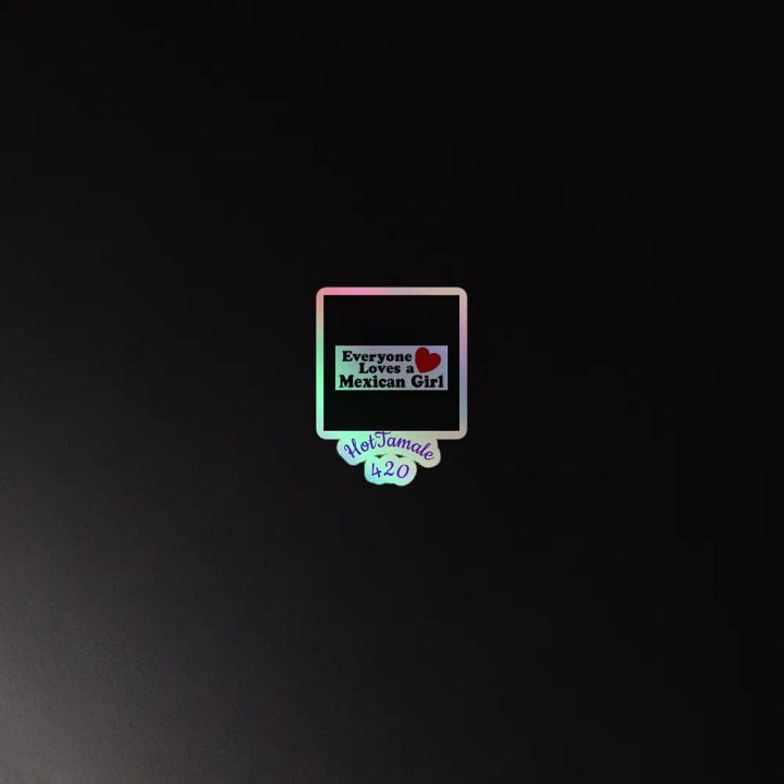 ♥s Mexican Girls holo sticker product image (2)