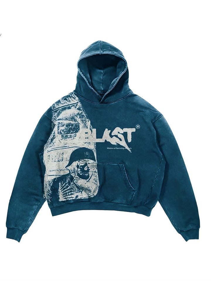 ZENTLY BLAST Hoodie – Glacier Edition product image (1)