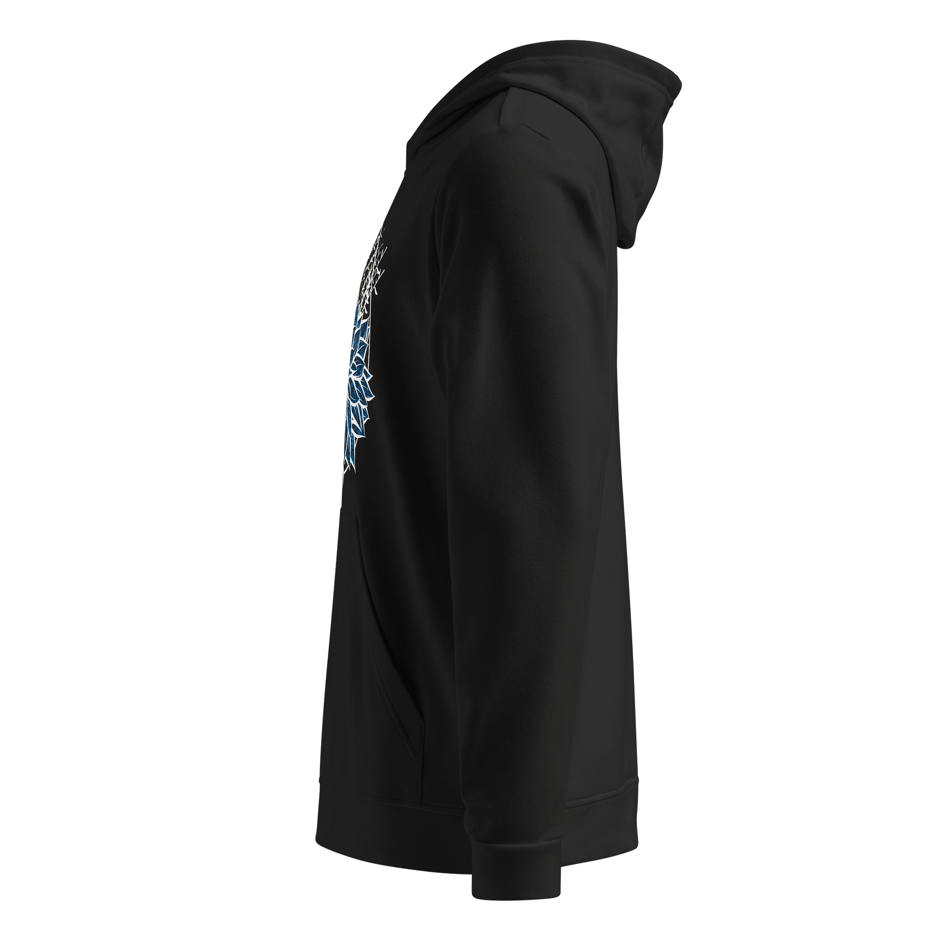 Floral Harmony Fleece Hoodie product image (2)