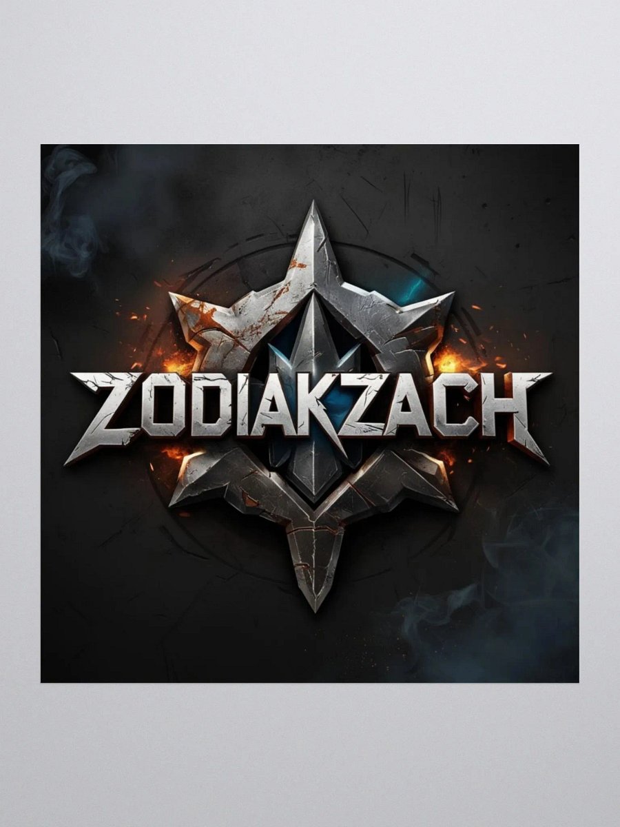 ZodiakZach full logo sticker product image (1)