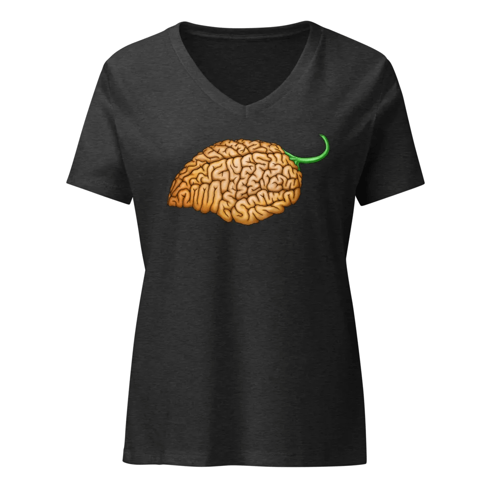 Neurospicy V Neck (just Brain) product image (3)