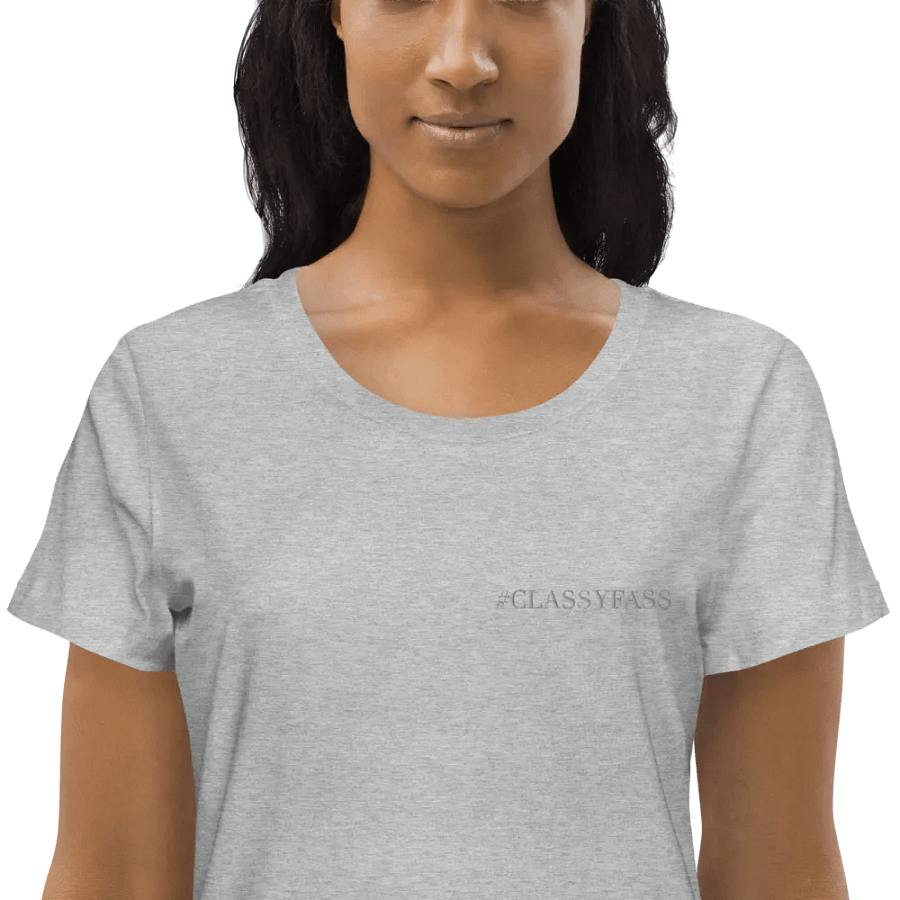 #ClassyFass - Heather Gray Fitted T-Shirt product image (1)