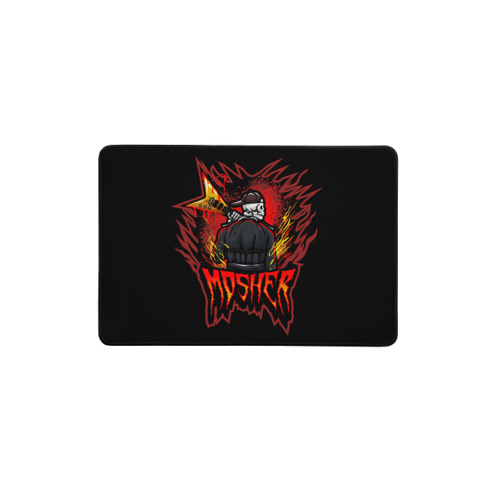 MOSHER GUITAR LOGO DESK MAT product image (1)