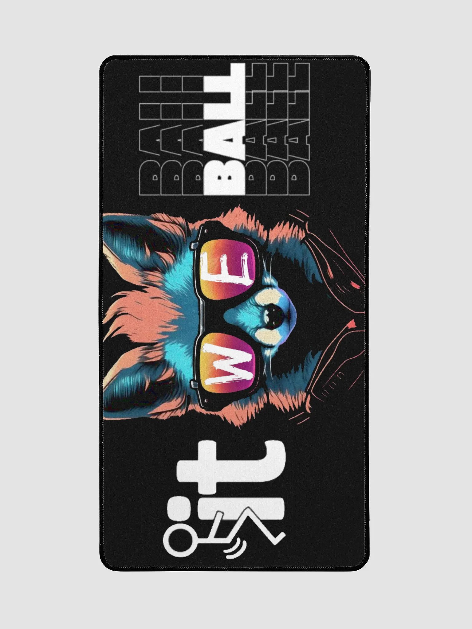 F it. We ball. Deskmat product image (2)