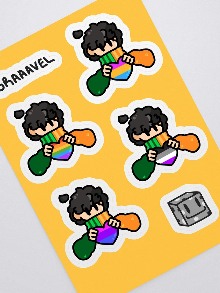 Graaavel Pride Sticker Sheet 2 product image (1)