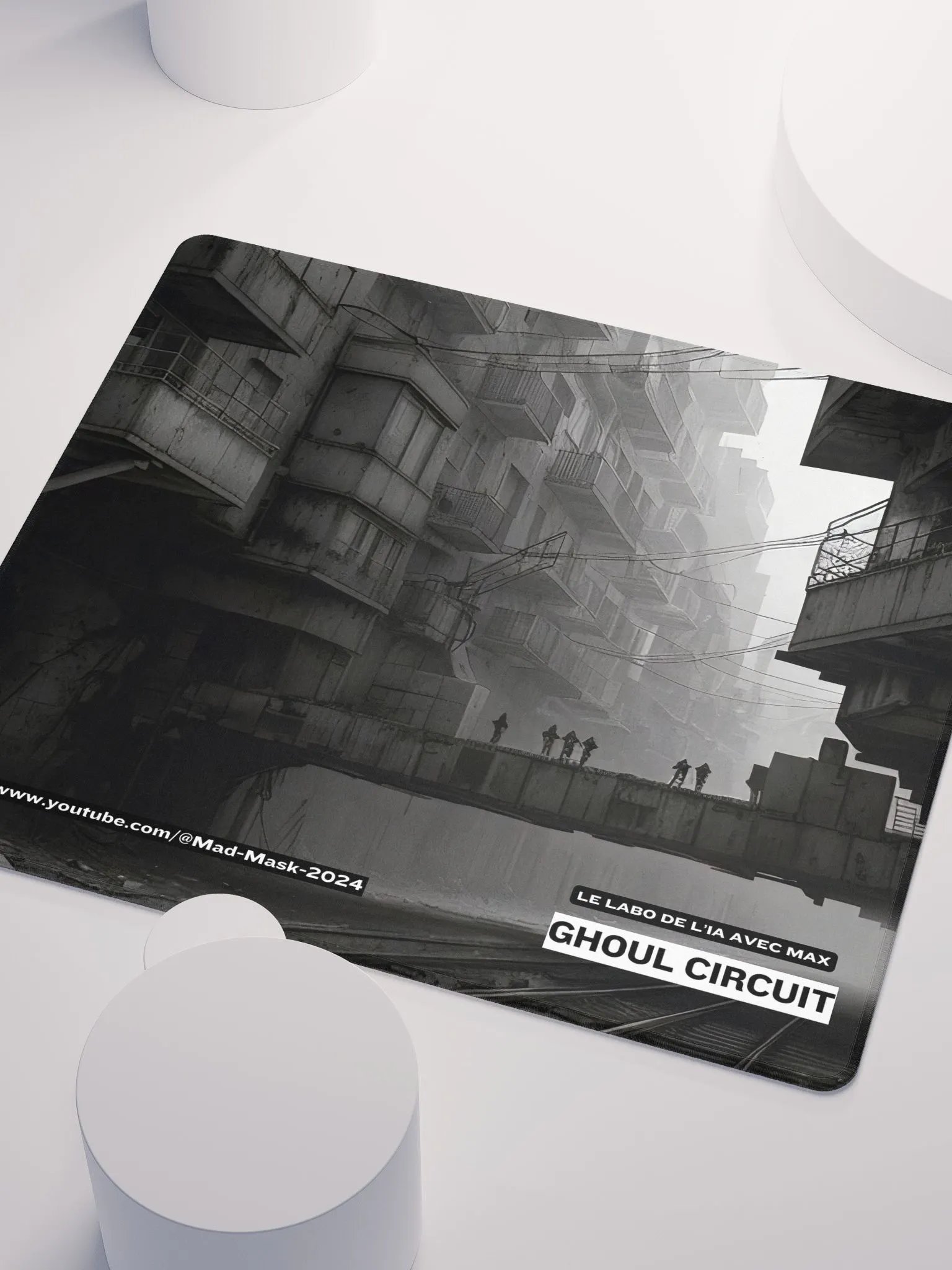 Mouse Pad Gaming Ghoul Circuit product image (3)