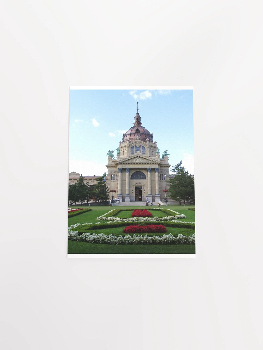Budapest - Széchenyi Thermal Bath - print product image (4)