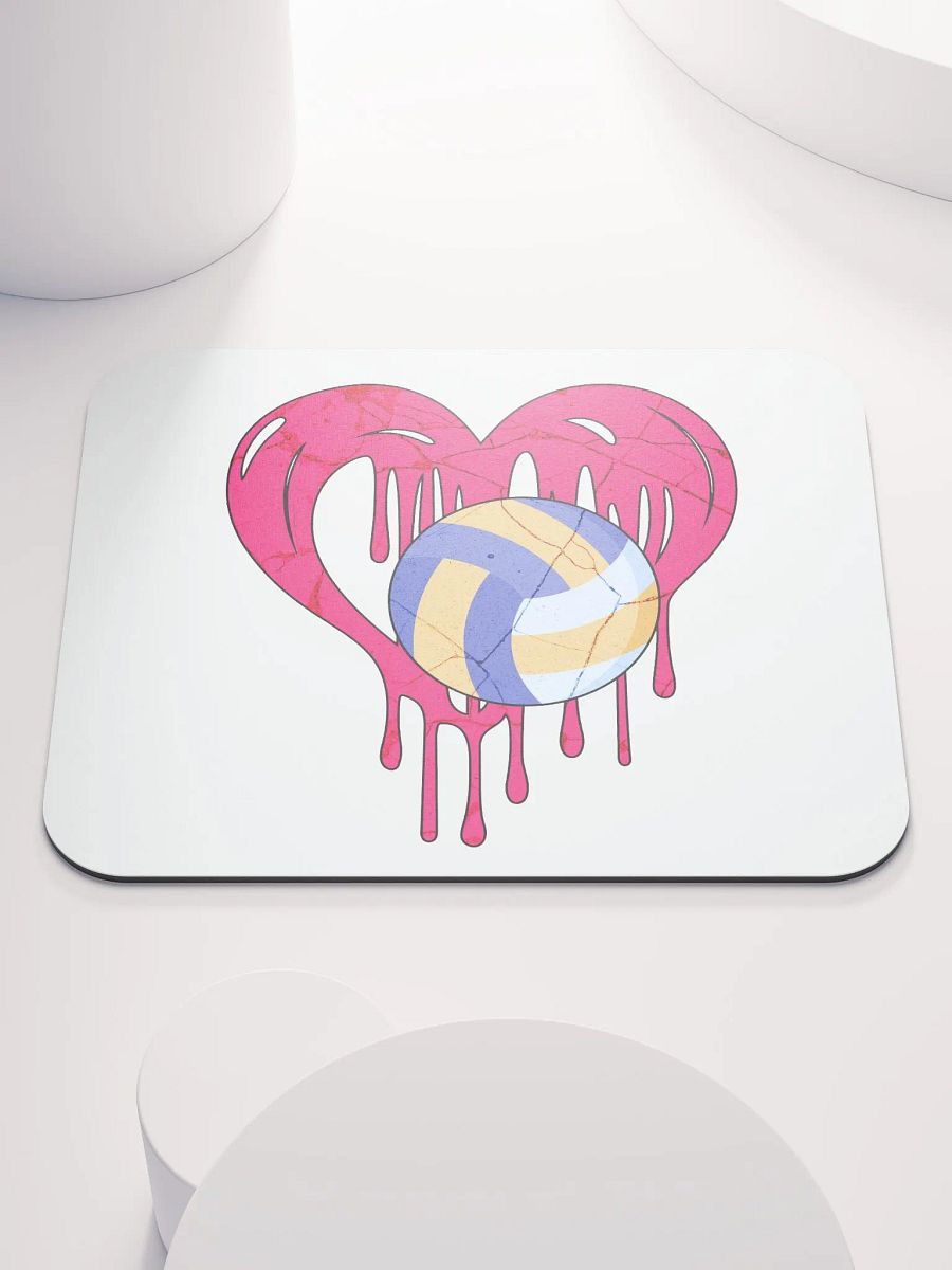 Heart Volleyball Mouse Pad product image (1)