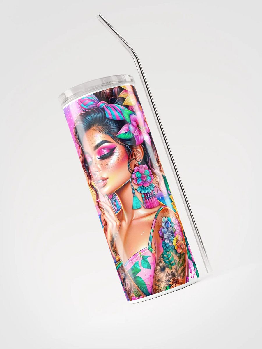 It's Not Alcohol - Tropical Colors Summer Vibes Stainless Steel Tumbler product image (6)