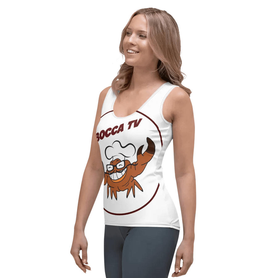 Canottina donna logo gigante IlBoccaTV product image (3)