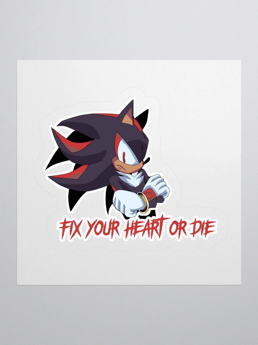 fix your heart - Shadow - sticker product image (1)