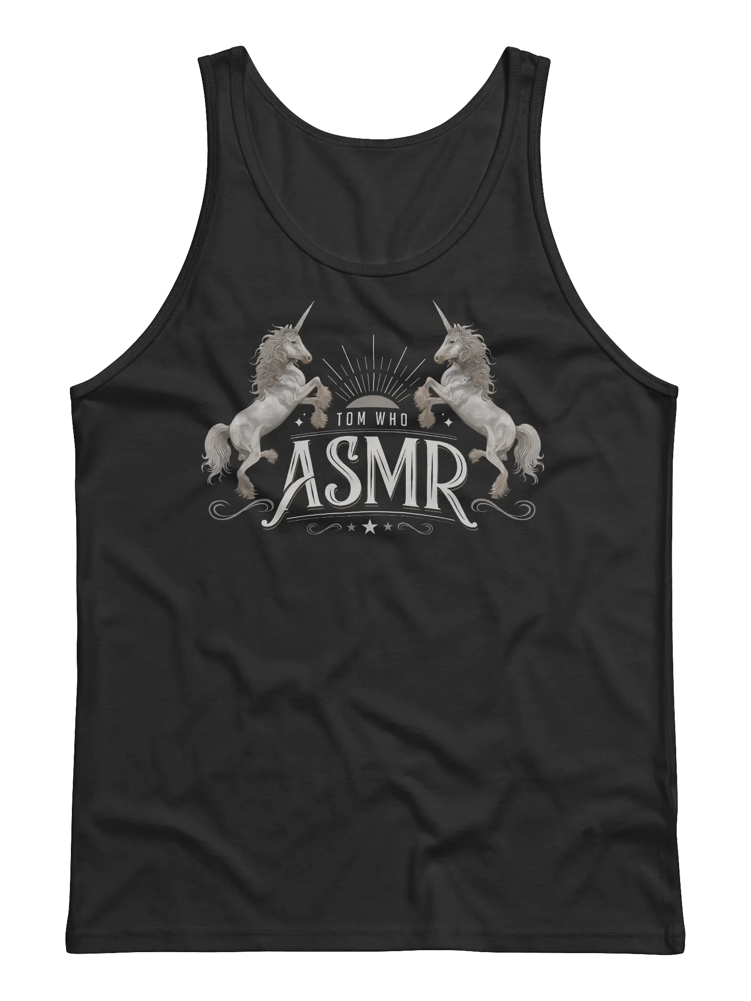 ASMR Unicorns / Dark Tank Top product image (1)