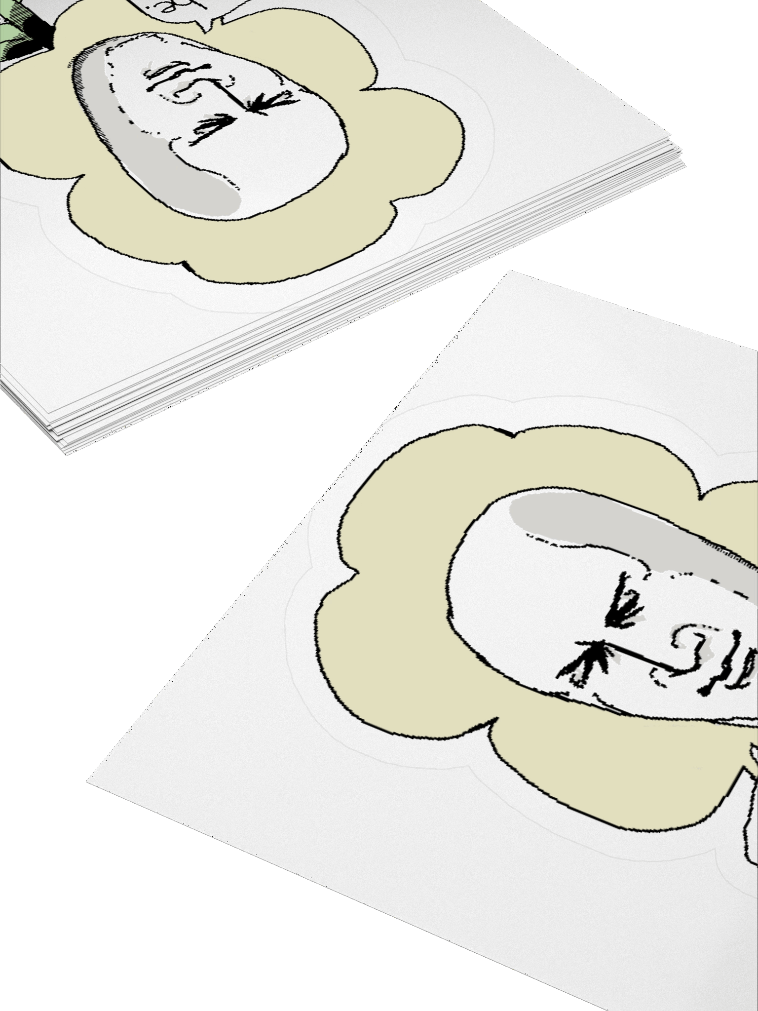 Maybe Flower Sticker product image (12)