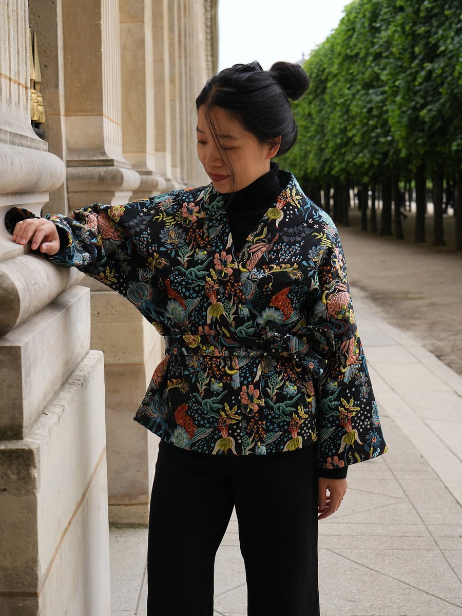 PRE-ORDER: Enchanted Garden Blazer - Cropped product image (2)