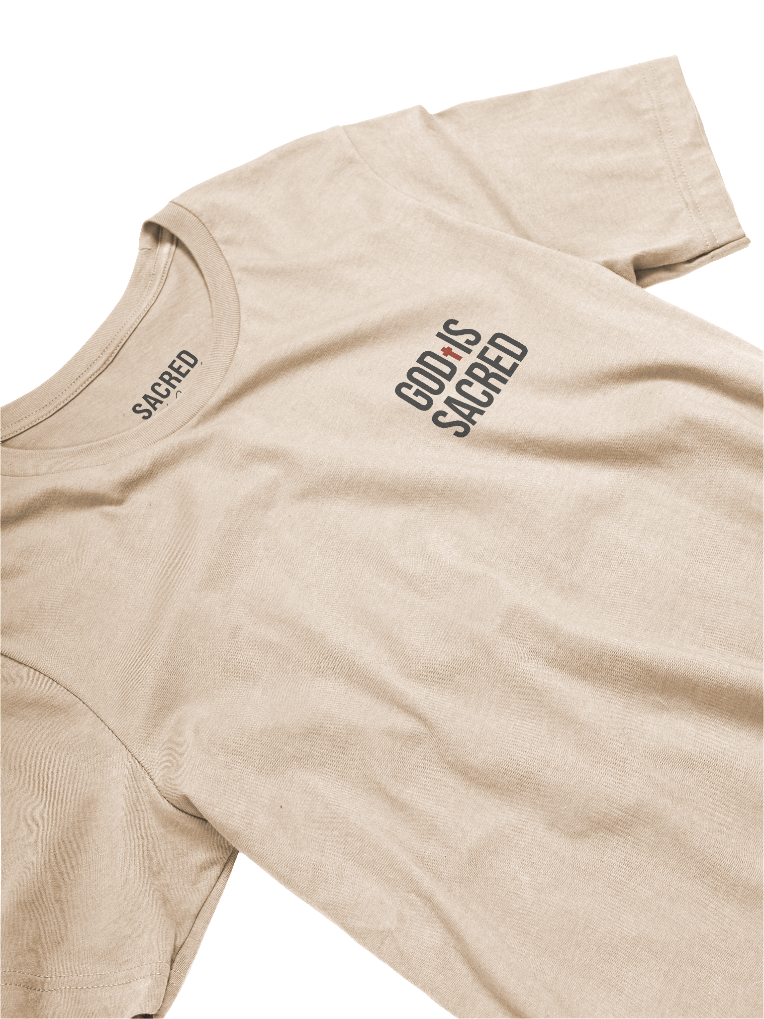 God Is Sacred — Essential Tee (Light) product image (3)