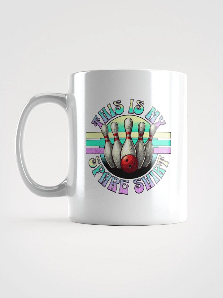 This Is My Spare Shirt Bowling Retro Mug product image (1)
