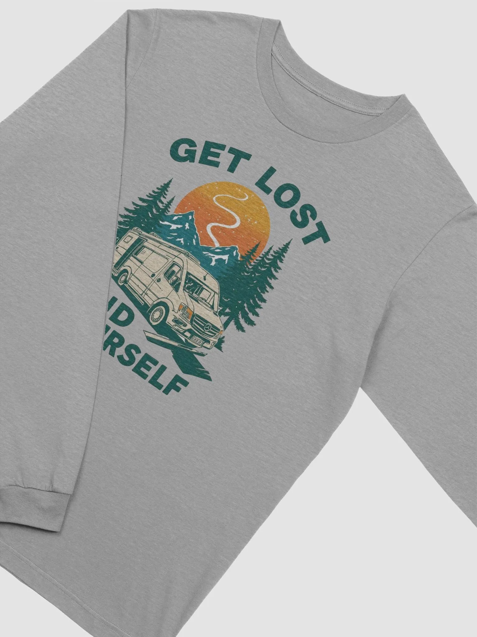 Wanderlust Mountain Van Long Sleeve Tee product image (22)