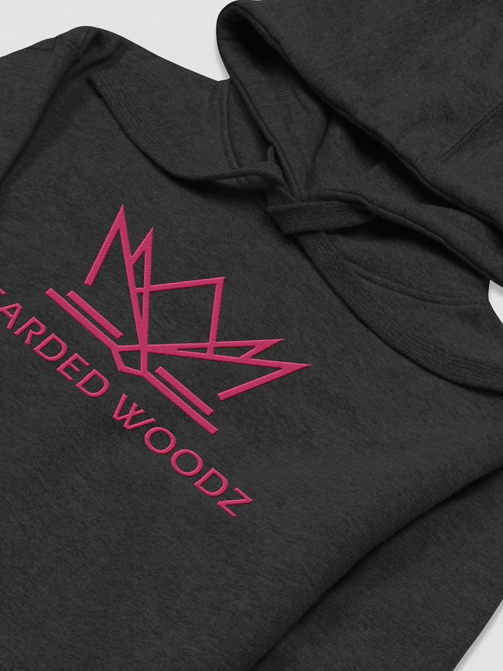 Women's Bearded Woodz Hoodie (Pink Embroidery) product image (2)