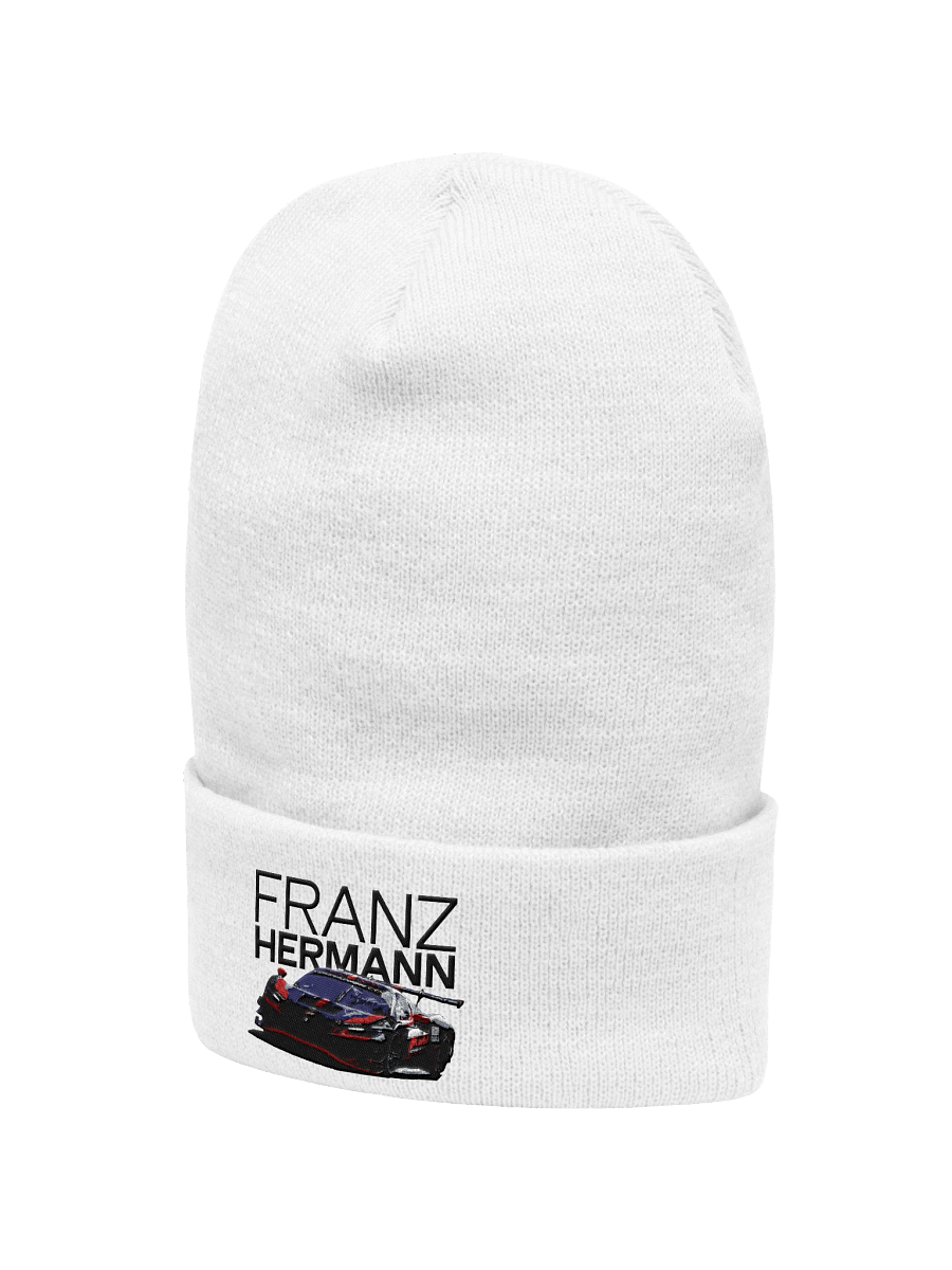 Franz Hermann' Nürburgring GT Car Cuffed Beanie product image (2)