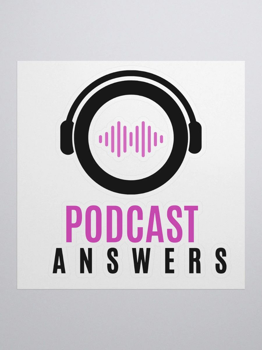 Podcast Answers Stickers product image (3)
