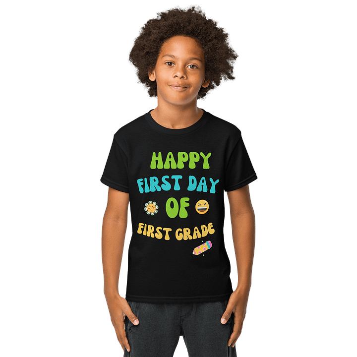 First Grade Fun Youth Tee product image (1)