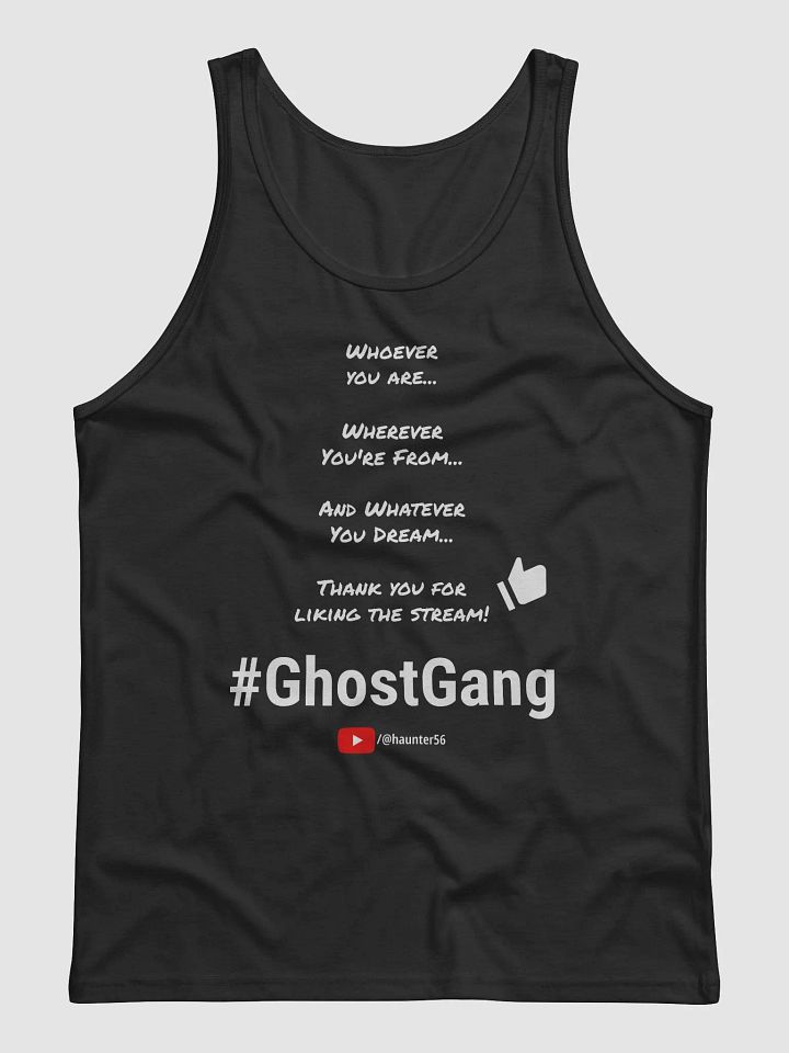 Thanks for liking the stream! - Tank Top (dark font) product image (3)
