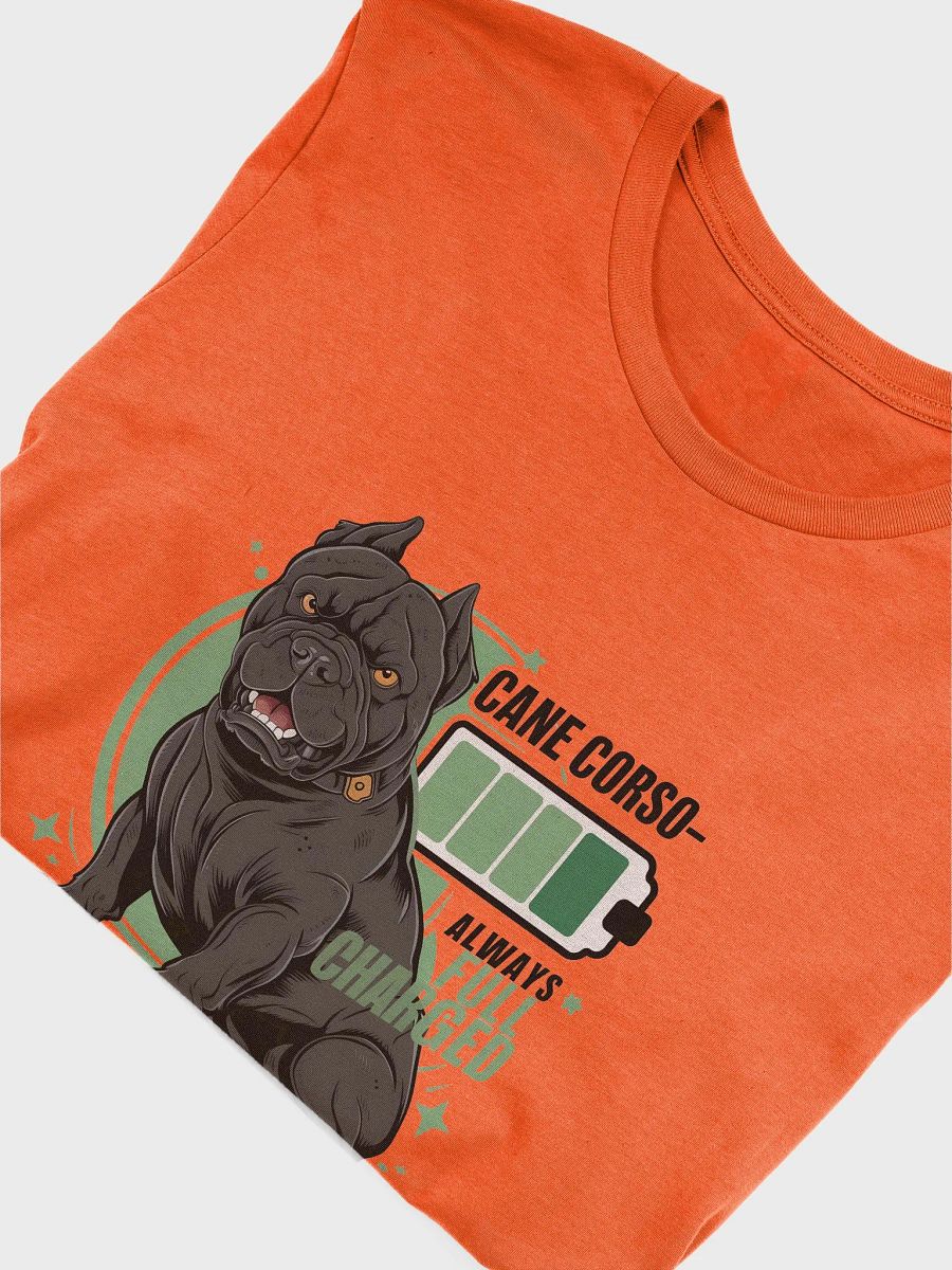 Energetic Cane Corso T-Shirt | Always Full Charged Dog Lover Gift product image (21)