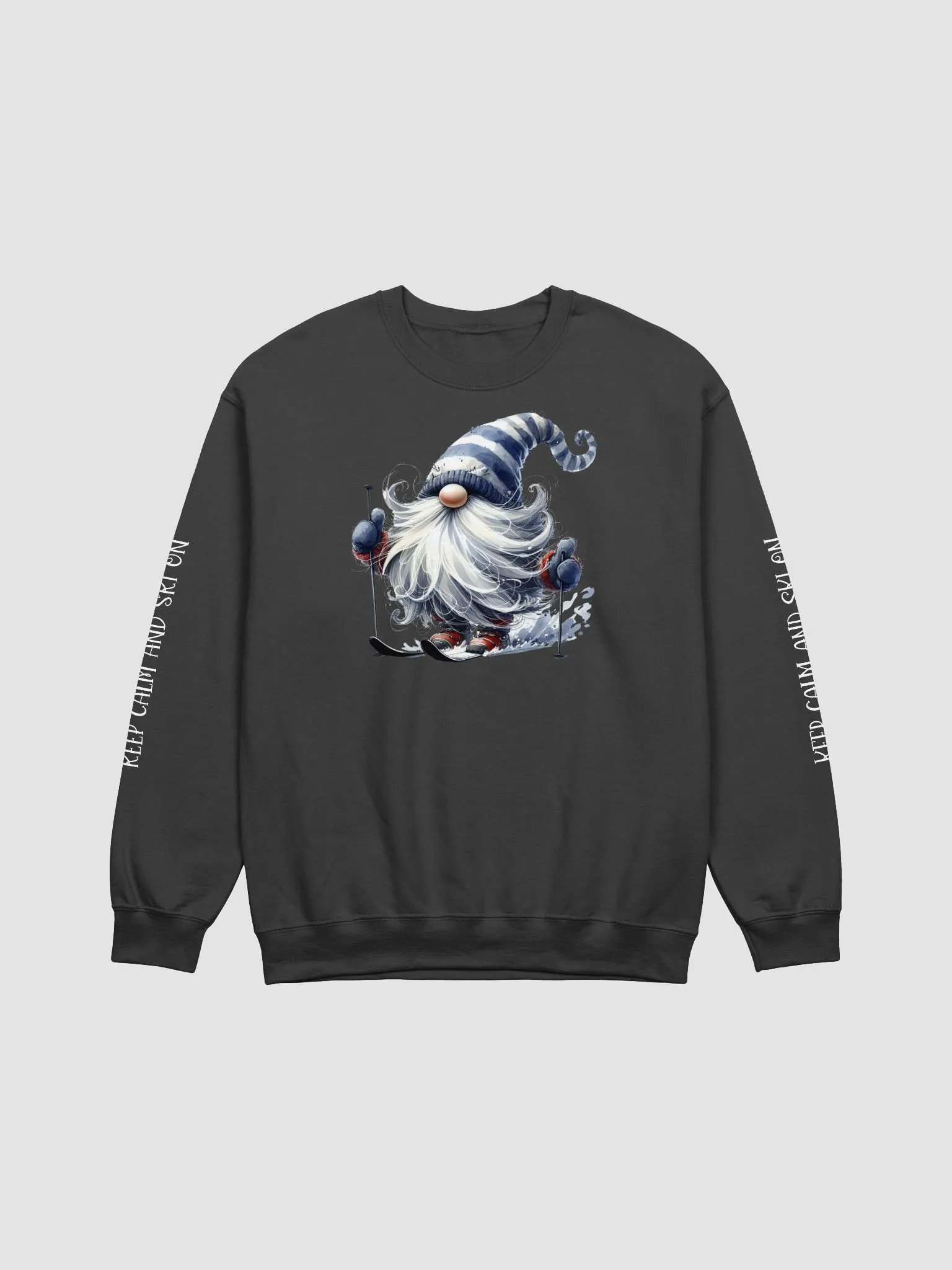Skiing Gnome Sweatshirt product image (3)